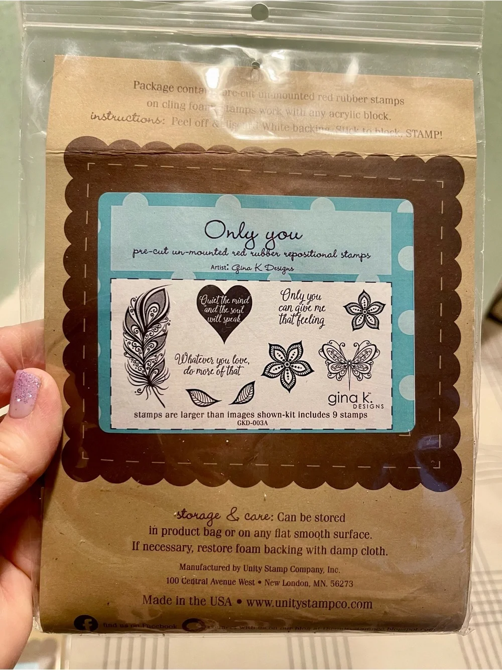 NEW AND LIKE NEW UNITY STAMPS NINE SETS MIXED THEMES